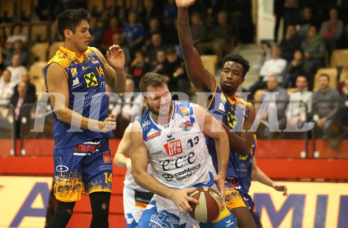Basketball ABL 2017/18, Grunddurchgang 20.Runde Kapfenberg Bulls vs. Fürstenfeld Panthers


