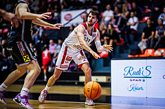 Basketball, Win2Day Superliga 2023/24, Grunddurchgang 4.Runde, BC Vienna, Flyers Wels, Davor Konjevic (31)