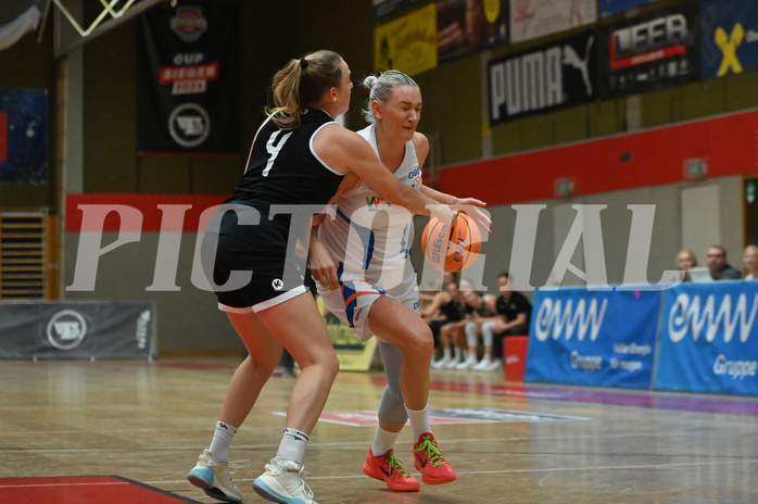 Basketball Superliga 2024/25, Grunddurchgang 1.Runde, DBB Wels vs Basket Flames Women,

