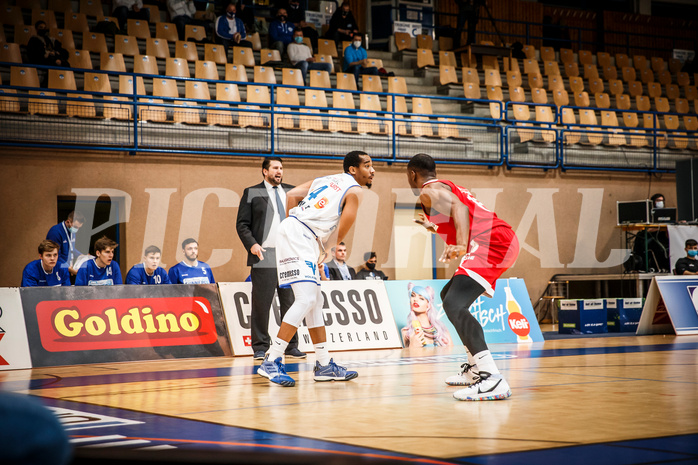 Basketball, bet-at-home Basketball Superliga 2020/21, Grunddurchgang, 16. Runde, Oberwart Gunners, BC Vienna, Lawrence Alexander (4)