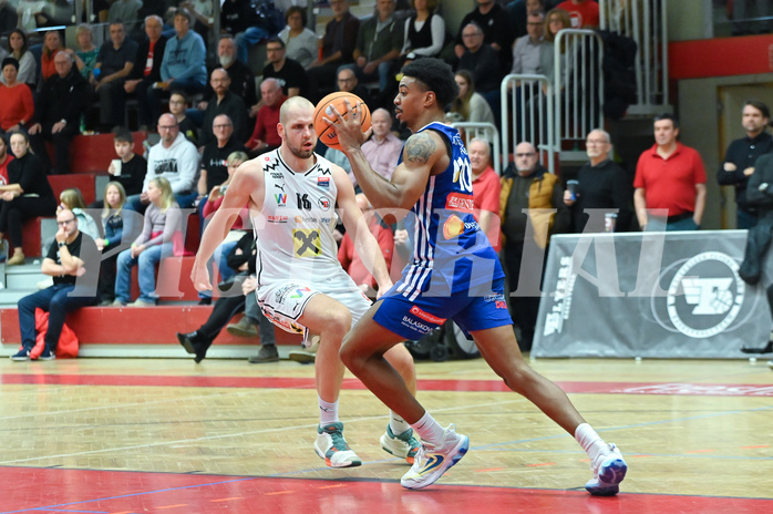 Basketball, Superliga 2024/25, Grunddurchgang 12.Runde, Flyers Wels vs. Oberwart Gunners,
