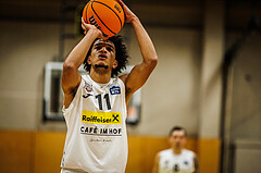 Basketball, Basketball Zweite Liga 2024/25, Grunddurchgang 13.Runde, Mattersburg Rocks, Güssing Blackbirds, Yann Grandperret (11)