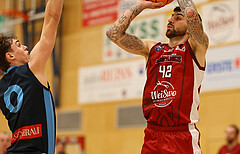 Basketball Zweite Liga 2024/25, Grunddurchgang 15.Runde Mistelbach Mustangs vs. Vienna Timberwolves


