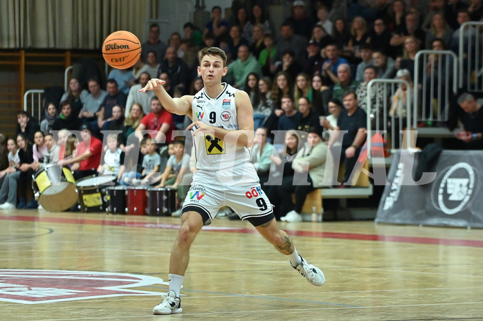 Basketball, Superliga 2023/24, Grunddurchgang 15. Runde, Flyers Wels vs. Fürstenfeld Panthers,