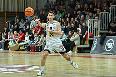 Basketball, Superliga 2023/24, Grunddurchgang 15. Runde, Flyers Wels vs. Fürstenfeld Panthers,