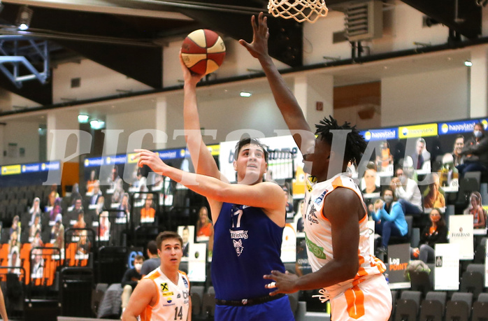 Basketball Superliga 20120/21, Grunddurchgang 7.Runde Klosterneuburg Dukes vs. D.C. Timberwolves