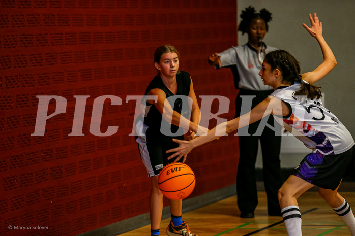 23.11.2024 Österreichischer Basketballverband 2024/25, SLWU14, Vienna United vs. VKL Vikings Swans

