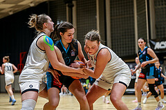 31.01.2025 Basketball Damen Supercup 2024/25, 3.Runde, BASKET FLAMES vs. Vienna TIMBERWOLVES