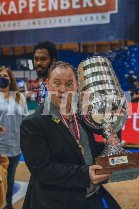 Basketball Basketball Superliga 2020/21, Finale Spiel 4 Kapfenberg Bulls vs. Gmunden Swans
