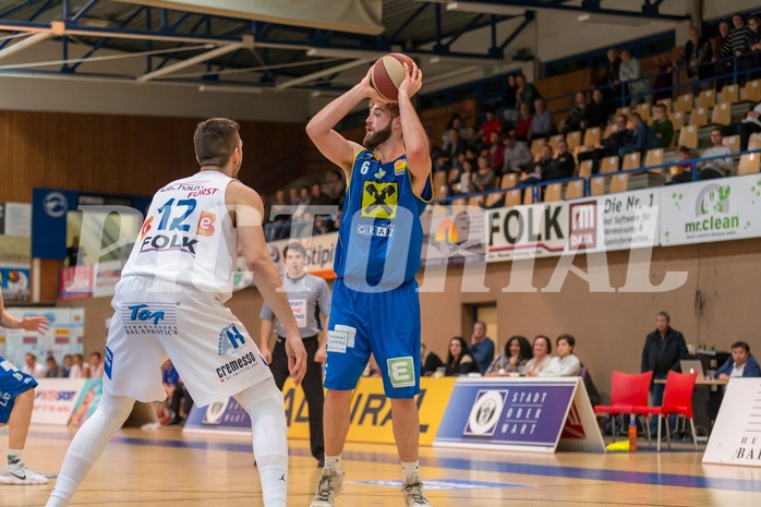 Basketball, ABL 2017/18, Grunddurchgang 20.Runde, Oberwart Gunners, UBSC Graz, Darien Nelson-Henry (6)