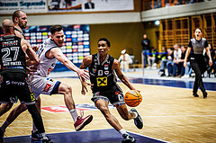 Basketball, Win2Day Superliga 2024/25, Playoffs Viertelfinale Spiel 4, BBC Nord Dragonz, Flyers Wels, Marcus Azor (0)