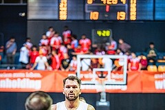 Basketball, Win2Day Superliga 2022/23, Grunddurchgang 1.Runde, Supercup, BC GGMT Vienna, Gmunden Swans, Jozo Rados (3)