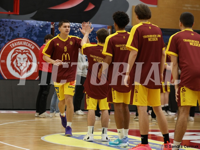 Basketball Zweite Liga 2024/25, Grunddurchgang 12.Runde Traiskirchen Lions NextGen vs. Deutsch Wagram Alligators