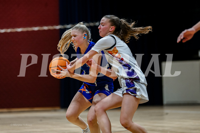 01.03.2025 Österreichischer Basketballverband 2024/25, SLWU19 Vienna United vs. DBB Basketgirls Wels