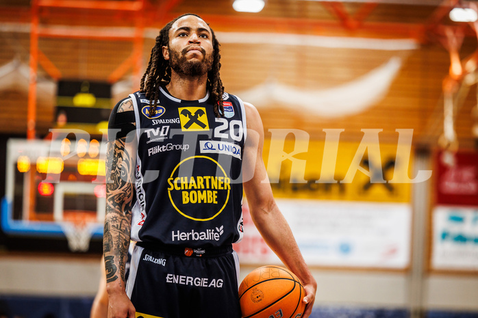 Basketball, win2day Basketball Superliga 2024/25, Playoffs Halbfinale 4. Spiel
, BBC Nord Dragonz, Gmunden Swans, Joseph Reece (20)