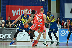 Basketball, Superliga 2024/25, Grunddurchgang 14.Runde, Flyers Wels vs. UBSC Graz,
