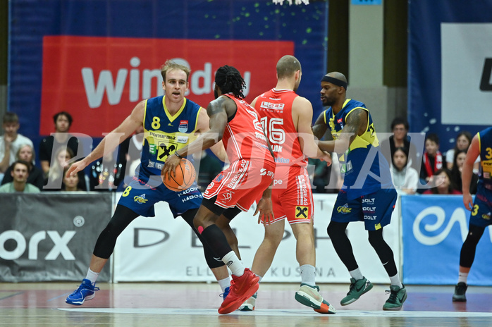 Basketball, Superliga 2024/25, Grunddurchgang 14.Runde, Flyers Wels vs. UBSC Graz,
