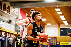 Basketball, win2day Basketball Superliga 2022/23, Grunddurchgang 21.Runde, Traiskirchen Lions, Flyers Wels, Starlin Inoa Gil (15)