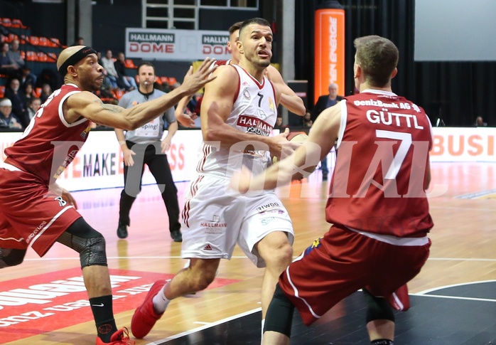 Basketball ABL 2017/18, Grunddurchgang 12.Runde BC Vienna vs. Traiskirchen Lions


