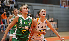 Basketball Damen Superliga 2021/22, Grunddurchgang 10.Runde BK Duchess Klosterneuburg vs. UBI Graz


