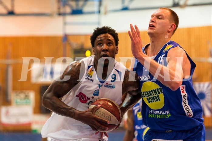Basketball, CUP 2017 , 1/2 Finale, Oberwart Gunners, Gmunden Swans, Jamari Traylor (9)