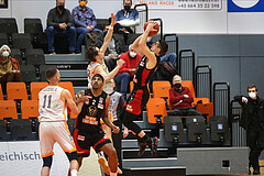 Basketball Superliga 2021/22, Grunddurchgang 12.Runde Klosterneuburg Dukes vs. BC Vienna


