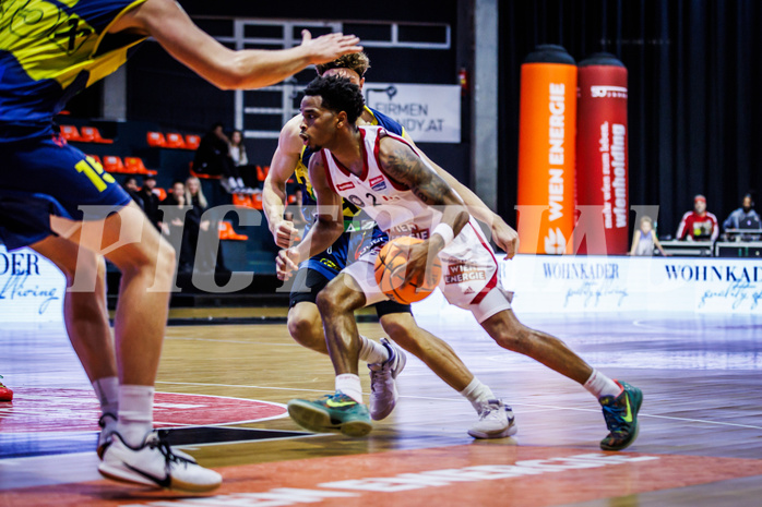 Basketball, Win2Day Superliga 2024/25, Grunddurchgang 2.Runde, BC Vienna, UBSC Graz, Zac Owens (2)