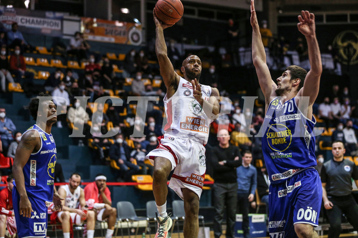Basketball Superliga 2021/22, Grunddurchgang 18.Runde BC Vienna vs. Gmunden Swans


