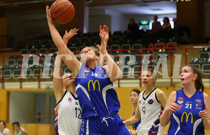 Basketball Damen Superliga 2022/23, Grunddurchgang 11.Runde Vienna United vs. DBB LZ OÖ


