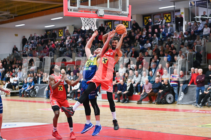 Basketball, Superliga 2024/25, Grunddurchgang 14.Runde, Flyers Wels vs. UBSC Graz,