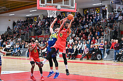 Basketball, Superliga 2024/25, Grunddurchgang 14.Runde, Flyers Wels vs. UBSC Graz,
