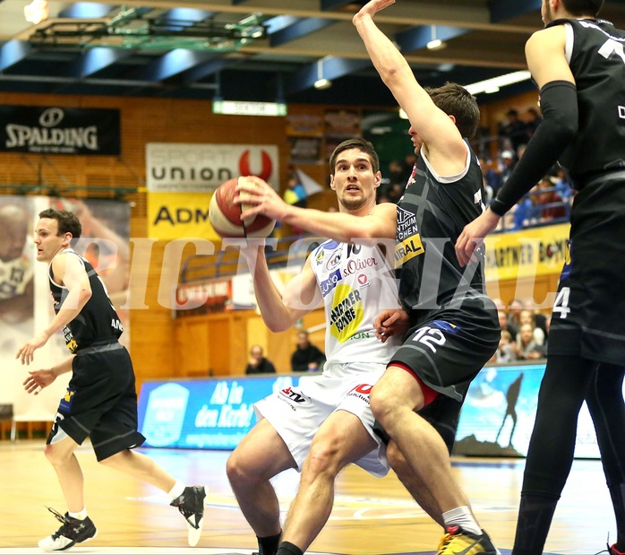 Basketball ABL 2016/17, Grunddurchgang 36.Runde Gmunden Swans vs. Traiskirchen Lions