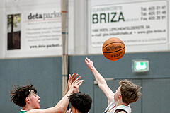 29.03.2025 Österreichischer Basketballverband 2024/25, SLMU16, Basket Dukes vs. KOS Celovec