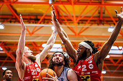Basketball, win2day Basketball Superliga 2024/25, Playoffs Viertelfinale 2. Spiel
, BBC Nord Dragonz, Flyers Wels, Sead Hadzifejzovic (32)