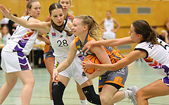 Basketball Damen Superliga 2024/25, Grunddurchgang 1.Runde Vienna United vs. Duchess Klosterneuburg


