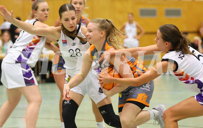 Basketball Damen Superliga 2024/25, Grunddurchgang 1.Runde Vienna United vs. Duchess Klosterneuburg


