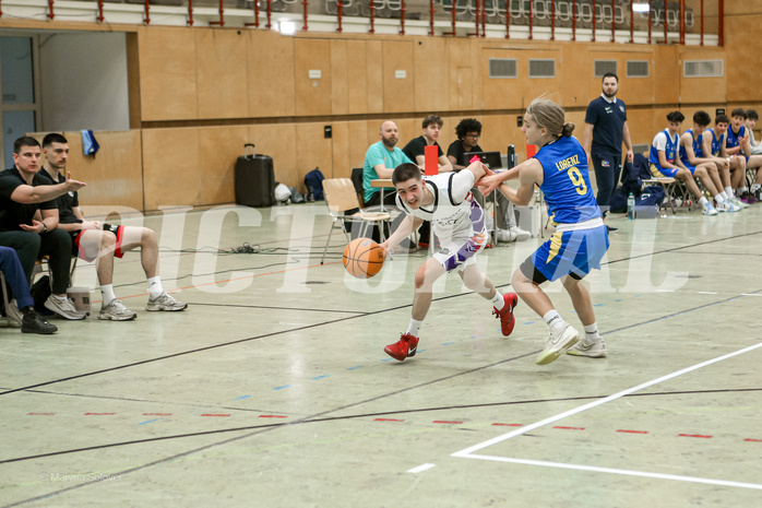 27.04.2025 Österreichischer Basketballverband 2024/25, SLMU16, VF Vienna United vs. SKN St. Pölten
