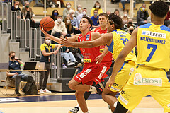 Basketball Superliga 2021/22, Grunddurchgang 17.Runde SKN St.Pölten vs. Traiskirchen Lions


