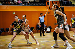 Basketball, Win2Day Basketball Damen Superliga 2024/25, Grunddurchgang 9.Runde, Vienna Timberwolves, Klosterneuburg Duchess, Liz Irthum (8), Johanna Mölls (4)