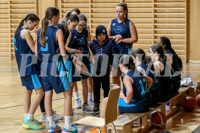 23.02.2025 Österreichischer Basketballverband 2024/25, SLWU14 Vienna United vs. Vienna Timberwolves