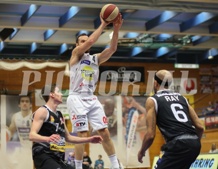 Basketball ABL 2017/18, Grunddurchgang 25.Runde Gmunden Swans vs. Traiskirchen Lions