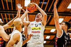 Basketball, Basketball Zweite Liga 2024/25, Grunddurchgang 4.Runde, Mattersburg Rocks, Vienna United, Corey Hallett (13)