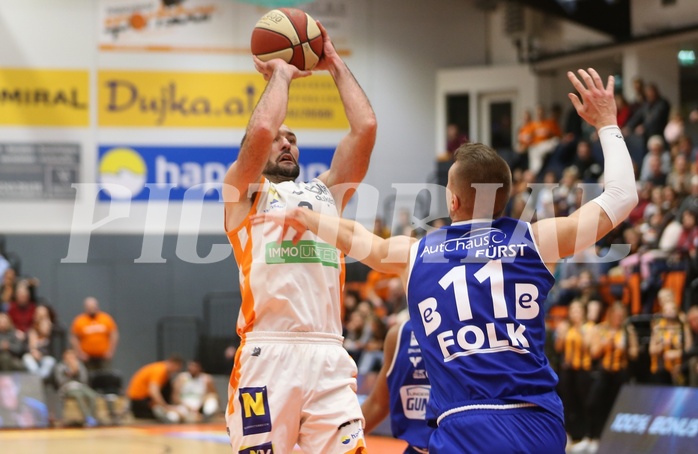 Basketball Basketball Superliga 2019/20, Grunddurchgang 7.Runde Kosterneuburg DUkes vs. Oberwart Gunners


