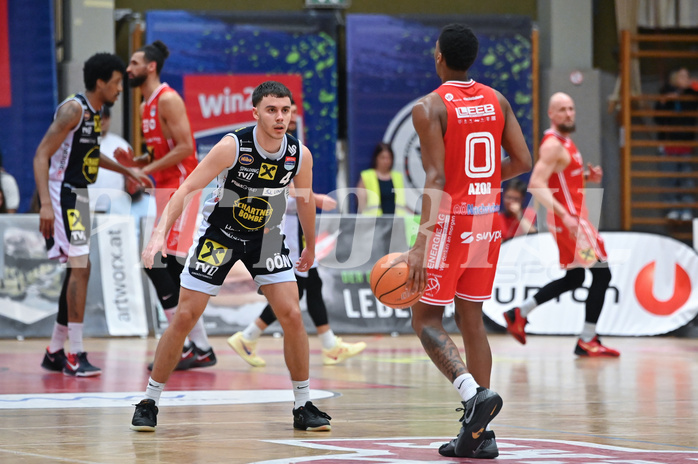 Basketball, Superliga 2024/25, Plazierungsrunde 5.Runde, Flyers Wels vs. Gmunden Swans,
