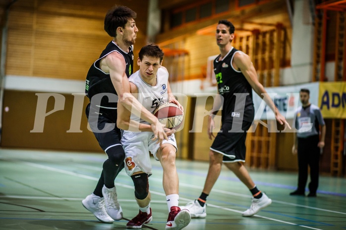 Basketball, 2.Bundesliga, Grunddurchgang 22.Runde, BBC Nord Dragonz, Basket Flames, Dragisa Najdanovic (55)