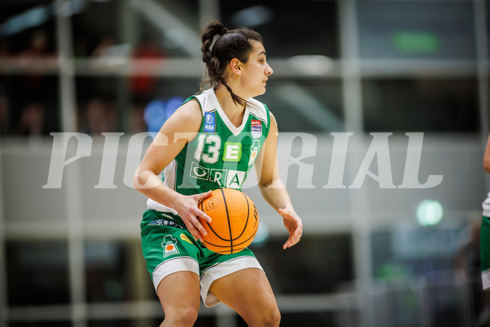 Basketball, Win2Day Basketball Damen Superliga 2023/24, Playoff, Finale Spiel 3, SKN St. Pölten, UBI Graz, Laura Bischof (13)