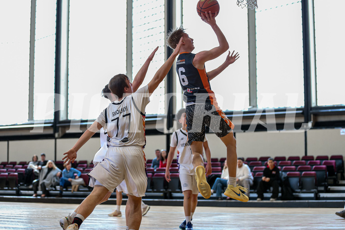 23.03.2025 Österreichischer Basketballverband 2024/25, SLMU16, Post SV Wien vs. Basket Dukes
