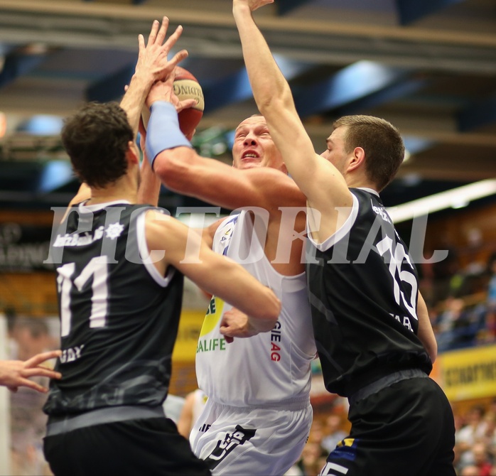 Basketball ABL 2015/16 Grunddurchgang 24.Runde Gmunden Swans vs. Traiskirchen Lions


