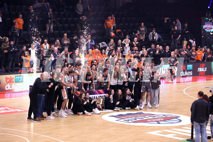 19.01.2025, Graz, Raiffeisen Sportpark, Basketball Austria Cup 2025, Final Four, Finale, Flyer Wels vs. Klosterneuburg Dukes,  