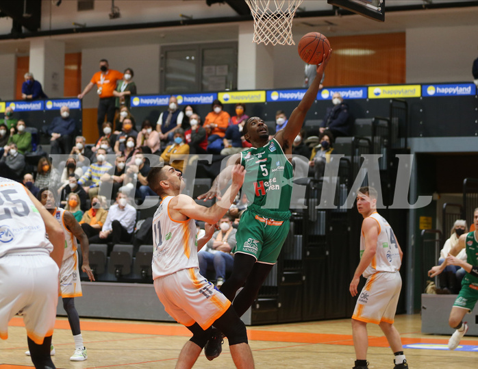 Basketball Superliga 2021/22, Grunddurchgang 10.Runde Klosterneuburg Dukes vs. Kapfenberg Bulls